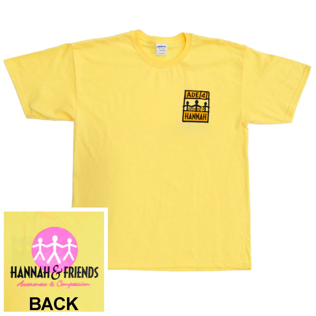Yellow sales friends shirt
